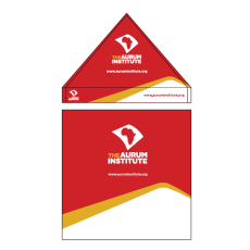 Red Roof with Red Sides and White and Gold Accent Colour